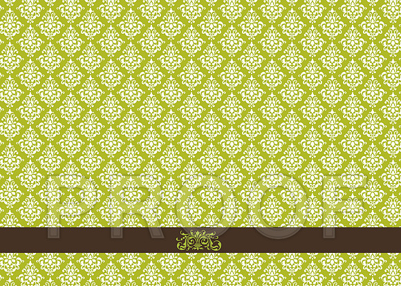 Green Tea Damask_back