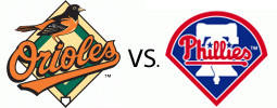 Orioles vs Phillies