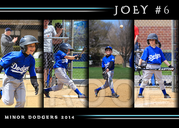 Joey ** 5x7 ** Streak