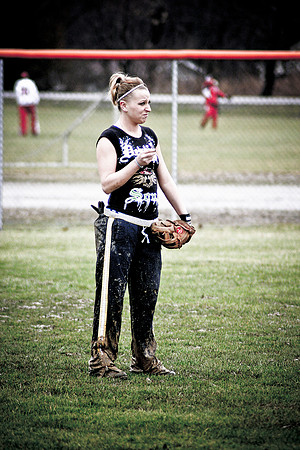 Lady Dawgs left fielder