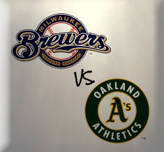 2012 Brewers vs A's