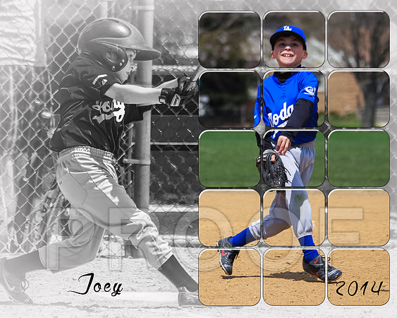Joey ** 8x10 ** Tiled
