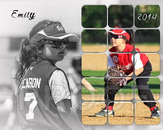 Emily ** 8x10 ** Tiled
